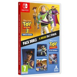 PREVENTA TOY STORY RETRO ROUNDUP! + TOY STORY 3 COMPLETE EDITION PACK DOBLE SWITCH JUEGO FÍSICO PARA NINTENDO SWITCH VERSIÓN ESP